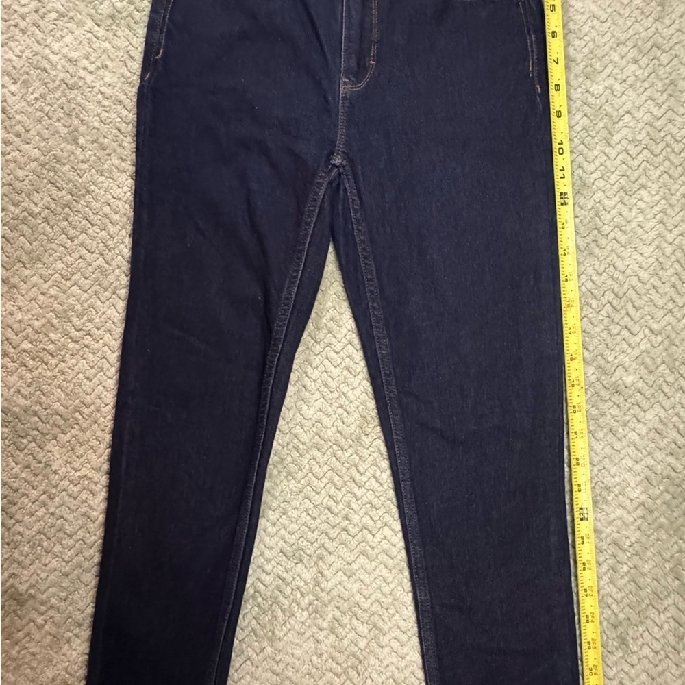 White House Black Market Dark Blue Skinny Jeans - Picture 4 of 5